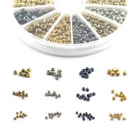 Lind Kitchen 2800pcs Mini Glass Beads DIY Handmade Jewellery Beading F