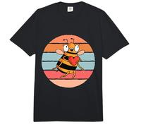 Linda Abeja con un corazón en Sus Manos, Apicultura. Comfort Colors Adult Heavyweight T-Shirt