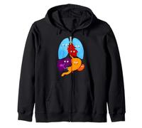 Linda anatomía - Corazón Feliz y pulmones Sudadera con Capucha