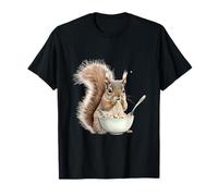 Linda ardilla comiendo fideos ramen ardilla Ramen Bowl Camiseta