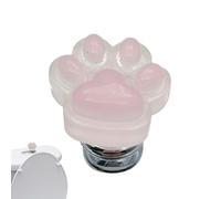 Linda asistencia para el botón del inodoro, empuje del botón del inodoro,Botón de inodoro brillante Presentador de ayudante - Cat Claw Accesorios para manicuras de mujeres uñas largas