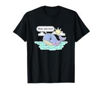 Linda Ballena Hello There Funny Sea Animal Ocean Fan Lover Camiseta