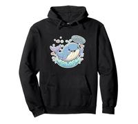 Linda Ballena Hello There Sea Creature Ocean Funny Animal Fan Sudadera con Capucha