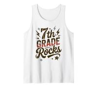 Linda Banda de Recuerdo para profesoras y niñas de séptimo Grado Camiseta sin Mangas