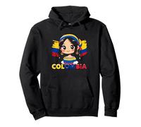 Linda Bandera de Colombia para niña Colombiana Sudadera con Capucha