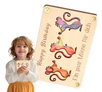 Linda Billetera Con Soporte Para Efectivo: Billetera De Madera Hecha A Mano Con Diseño De Ranura Compacta, Finlandés Suave, Cierre Seguro, Organizador De Bolsillo Para Efectivo, Organizador De Almacen