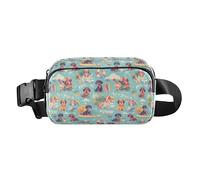 Linda bolsa cruzada con diseño de nubes de jirafas para mujeres, hombres y adolescentes, elegante, para viajes, compras, correr, Dachshund Dreams Of A Bone, 1 Size