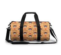 Linda bolsa de deporte con estampado de perro chihuahua, bolsa de viaje ligera para fin de semana para hombres y mujeres, Estilo:, 17.7in/9in/9in, MHXYZHW