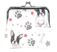 Linda bolsa de piel para cartera de Bulldog Francés para mujer, bonita portafolios con hebilla de cambio, Bonito bulldog francés., UNITALLA, Bonito bulldog francés., UNITALLA, Classic