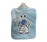 Linda botella de calor de felpa mini mantiene las manos y los pies calientes termo con tapa para niños y adultos