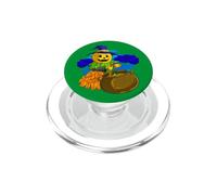 Linda Bruja Calabaza revuelve Víspera de Todos los Santos PopSockets PopGrip para MagSafe