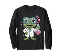 Linda Camisa científica de Rana - Camiseta para niños con Animales científicos Manga Larga