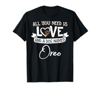 Linda camisa de perro llamado Oreo para mujeres y hombres Camiseta