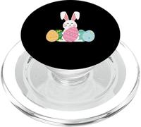 Linda Camiseta de Pascua Bunny tee para niños Egg Hunt PopSockets PopGrip para MagSafe