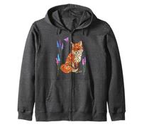 Linda Camiseta de Zorro Bonita Camiseta de Zorro para los Amantes de los Zorros Sudadera con Capucha