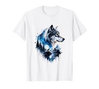 Linda Camiseta Wolf Vibes para niños - Adorable Estilo Animal Salvaje Camiseta