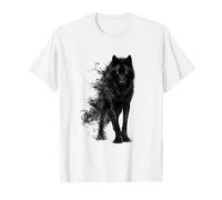 Linda Camiseta Wolf Vibes para niños - Adorable Estilo Animal Salvaje Camiseta