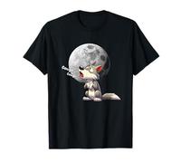 Linda Camiseta Wolf Vibes para niños - Adorable Estilo Animal Salvaje Camiseta