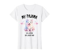 Linda caricatura de Husky - Divertido diseño de perro para los amantes de las mascotas Camiseta