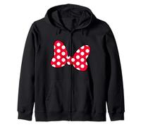 Linda Cinta roja para el Pelo, Pajarita y corazón de Mariposa para Mujeres y niñas Sudadera con Capucha