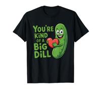 Linda Cita Divertida pepinillo Diciendo Que Eres una Especie de eneldo Grande Camiseta gráfica económica