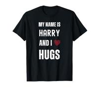 Linda Cita Personal Mi Nombre es Harry y me encantan los Abrazos Camiseta