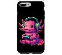 Linda consola Axolotl Divertido Video Game Graphic Player Modo Carcasa para iPhone 7 Plus/8 Plus