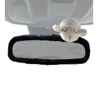 Linda cubierta del espejo retrovisor del coche - Protector de visión trasera para coche - Accesorios interiores divertidos para automóviles, cubierta a prueba de polvo para vehículos | SUV, camión,