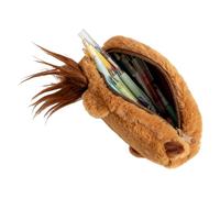 Linda de pluma de felpa,Organizador de Almacenamiento - De Almacenamiento De Bolígrafos De Felpa Animal | Para Artículos De Oficina Y Escolares Para Tareas, Escuela Secundaria