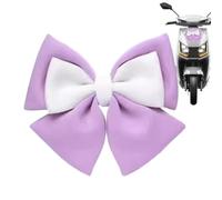 Linda decoración de casco con - Elegante de diseño de lazos, estructura de espuma ligera, construcción de montaje estable, accesorios decorativos para vehículos | para casco para