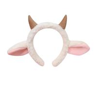 Linda diadema de cordero, diadema de felpa con orejas de oveja para | Diadema de felpa animal para niños y adultos, fiesta de pie, hogar festivo, escenario, escuela, linda diadema de cordero, pl