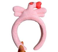 Linda Diadema De Dibujos Animados De Felpa 3D Animal Mujeres Lavándose La Diadema Adulto Niño Reunión Familiar Sombreros Para Mujeres Y Niñas