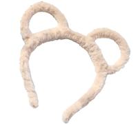 Linda diadema de maquillaje para mujer, diademas para lavar la cara, diadema de maquillaje dulce para mujeres, moda para adolescentes, diademas de felpa para adolescentes, tocados para