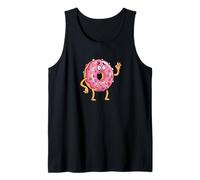 Linda Dona Triste Saludando adiós a un Amigo Camiseta sin Mangas