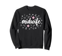 Linda Doula Parto Parto Trabajadora Partera Día Mujer Sudadera