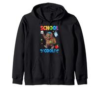Linda Estudiante Wombat de Regreso a la Escuela es Genial para niños y niñas Sudadera con Capucha