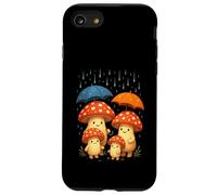 Linda Familia de Hongos con Paraguas Carcasa para iPhone SE (2020) / 7/8