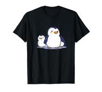 Linda familia de pingüinos | Adorables pingüinos de dibujos animados de Camiseta