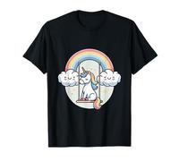 Linda fantasía Animal Nube Paseo mágico niñas niños diseño Camiseta
