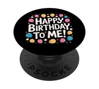 Linda fiesta de cumpleaños para adolescentes o adolescentes, feliz cumpleaños para mí PopSockets PopGrip Adhesivo