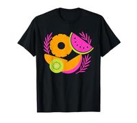 Linda fruta tropical fusión verano Splash Casual Camiseta
