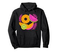 Linda fruta tropical fusión verano Splash Casual Sudadera con Capucha