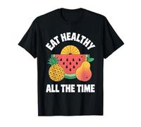 Linda Fruta Vegana Vegetariana Alimentación Saludable Dieta Camiseta