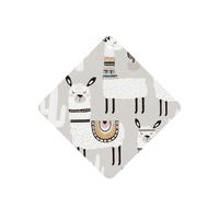 Linda jirafa con gafas de sol impresas, 10 piezas de ambientador para coche, fragantes, accesorios para colgar en el coche con cuerdas para decoración