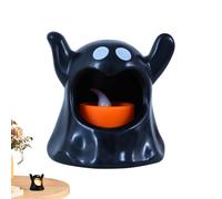 Linda lámpara fantasma, luz fantasma linda | Decoración de vela LED de terror,Velas eléctricas sin llama fantasma de Halloween, velas de tealight para fiestas, decoraciones de mesa de dormitorio