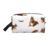 Linda - Linda Ardilla, Bolsa de Maquillaje Bolsa de cosméticos Bolsa de artículos de tocador de Viaje portátil Organizador de Bolsa de Maquillaje