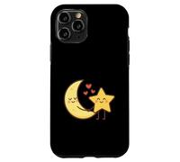 Linda Luna y Estrella tomados de la Mano Carcasa para iPhone 11 Pro