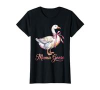 Linda Mamá Ganso Coqueta Día de la Madre Ganso Tonto Hombres Camiseta