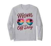 Linda MAMÁ OFF DUTY Profesor Vacaciones Besties Vacay Swim Manga Larga