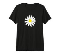 Linda Margarita Blanca y Amarilla Camiseta Premium